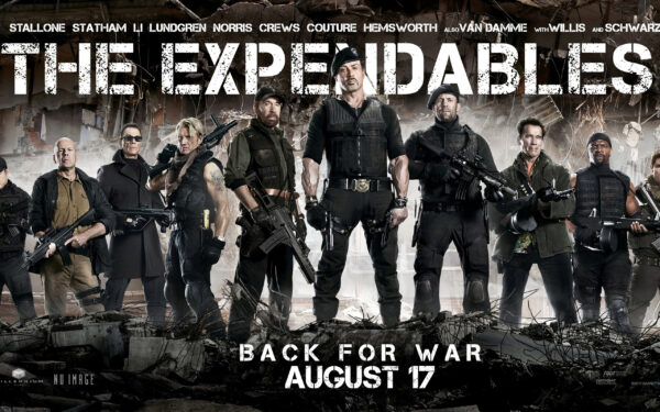 Wallpaper Expendables, Back