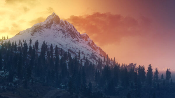 Wallpaper Mountains, The, Landscape, Witcher, Wild, Hunt