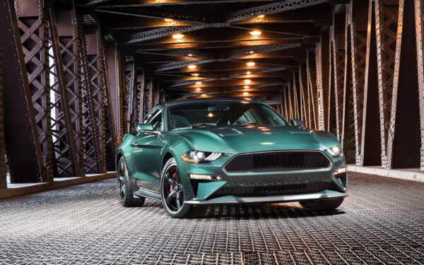 Wallpaper Mustang, Ford, Bullitt, 2019