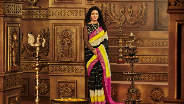 Wallpaper Shriya, Saran, Actress, Saree