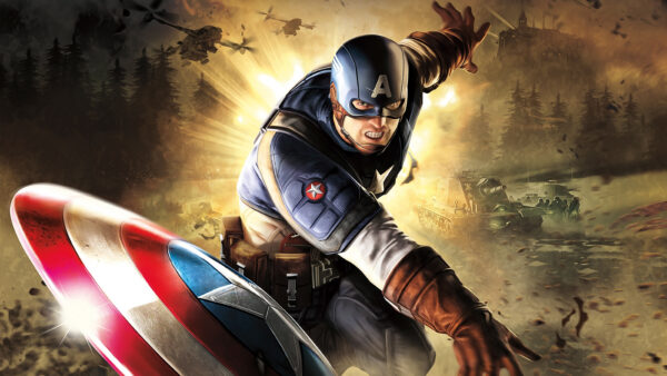 Wallpaper America, Artwork, Captain