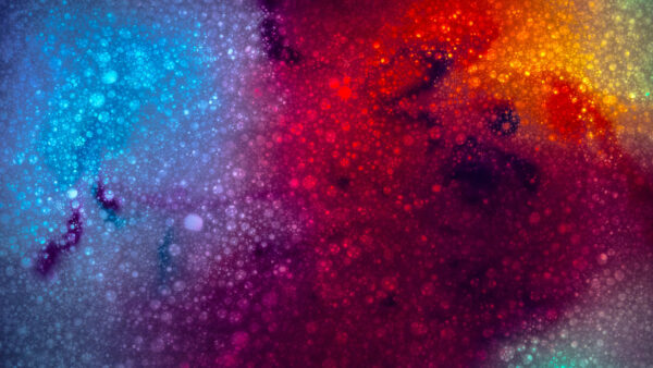 Wallpaper Glitter, Desktop, Abstract, Colorful, Particles, Mobile
