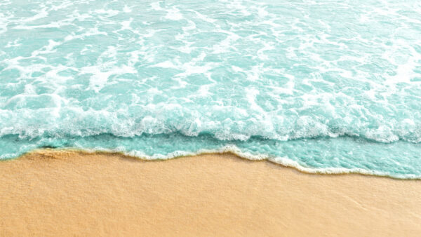 Wallpaper Waves, Summer, Sand, Beach, Ocean
