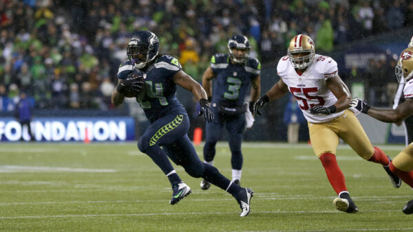 Wallpaper Desktop, Seattle, Player, Ball, With, Seahawks