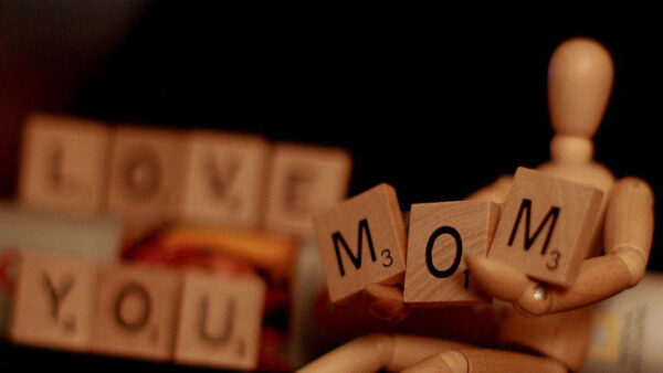 Wallpaper Words, With, Dad, Toy, MOM