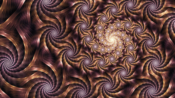 Wallpaper Abstract, Fractal, Brown, Mobile, Pattern, Glow, Desktop, Pink, Abstraction