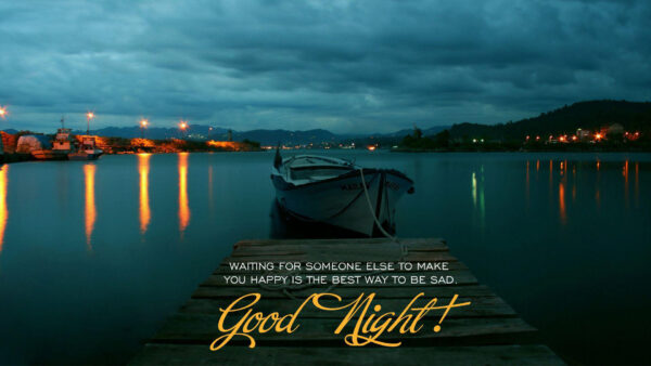 Wallpaper Boat, Night, Water, Body, Good