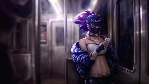 Wallpaper League, The, Metro, KDA, Akali, Legends