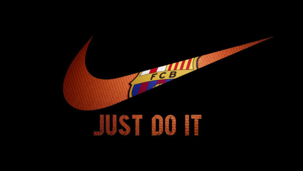Wallpaper Nike, Black, Desktop, Background, Logo, Barcelona