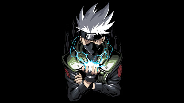 Wallpaper Hatake, Artwork, Background, Black, Kakashi, Naruto