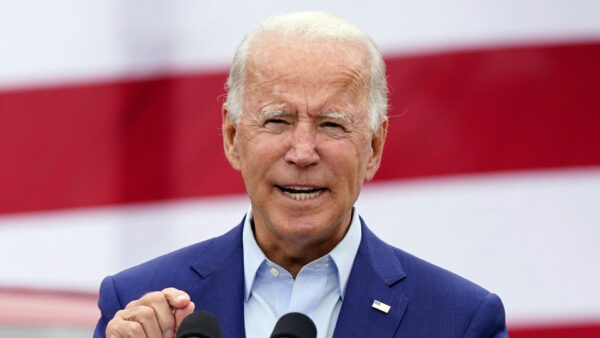 Wallpaper Desktop, With, Biden, Background, Blue, Red, Joe, Coat, Wearing, And, White, President