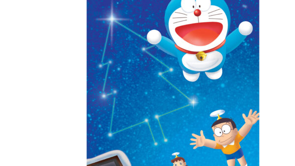 Wallpaper Flying, And, Doraemon, Desktop, Nobita