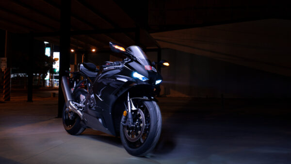 Wallpaper Black, Motorcycle, CBR600RR, Honda