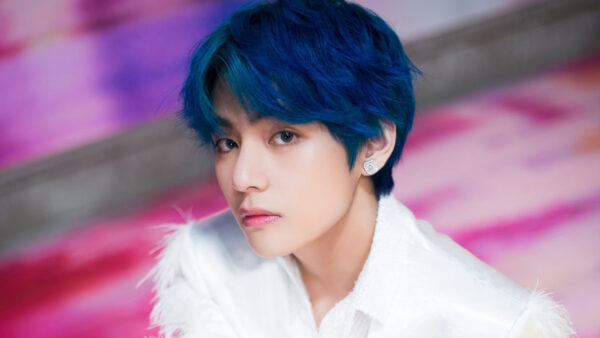 Wallpaper BTS, Wearing, White, Taehyung, Background, Dress, Colorful