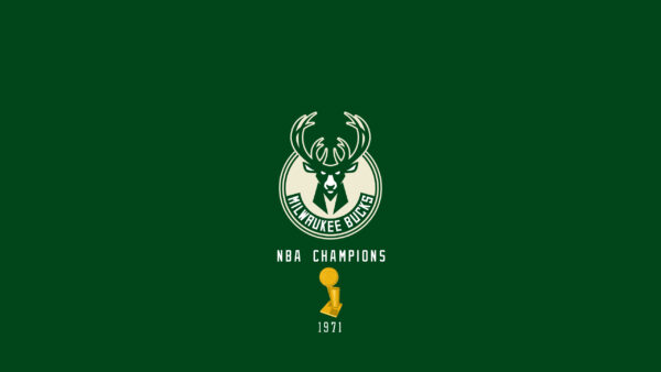 Wallpaper NBA, Champions, Basketball, Bucks, 1971, Milwaukee, Green