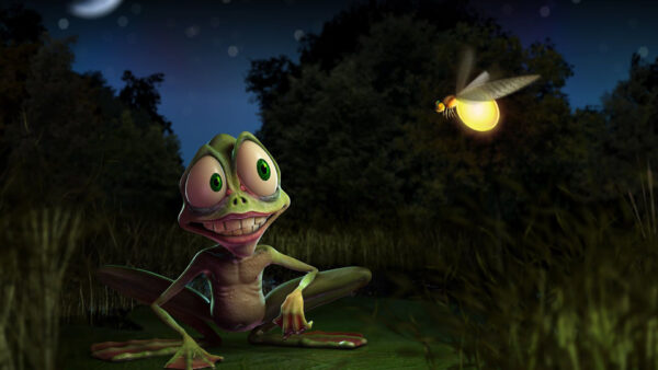 Wallpaper Frog, And, Animated, Insects
