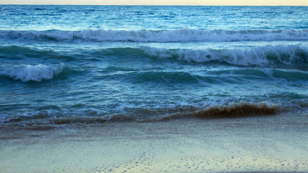 Wallpaper Beach, Nature, Waves, Coast, Sand, Ocean, Beautiful