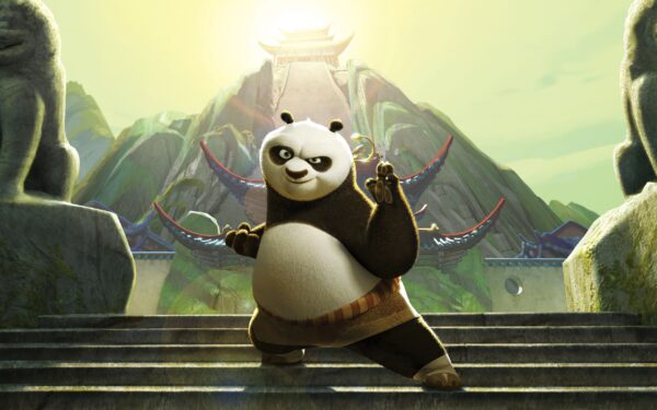 Wallpaper Panda, Movie, 2011, Kung