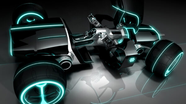 Wallpaper Legacy, Light, Tron