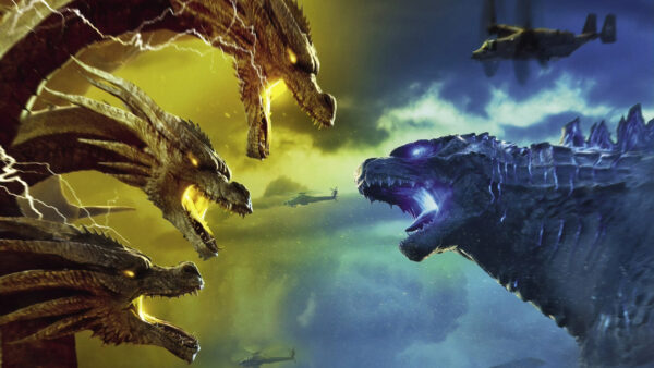 Wallpaper Final, King, Monsters, Godzilla, The, Battle