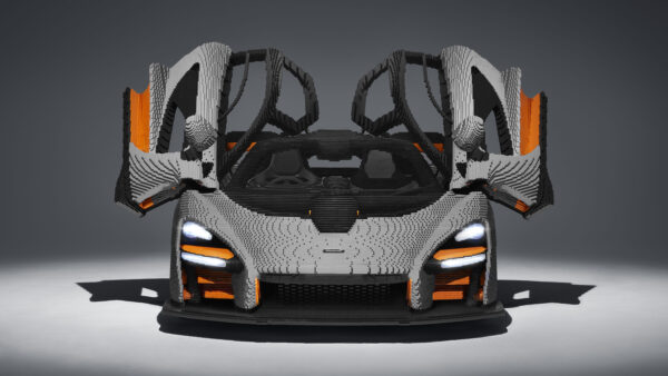 Wallpaper Mclaren, Senna, 2019, Lego