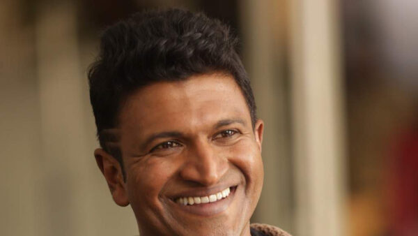 Wallpaper Puneeth, Actor, Smiling, Rajkumar, Desktop, Face, Blur, Background