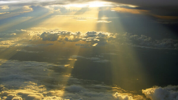 Wallpaper Clouds, Sunbeam, And, Nature, Desktop