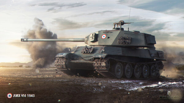 Wallpaper Desktop, Tanks, World, 1949, AMX