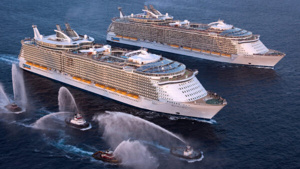 Wallpaper White, Aerial, View, Desktop, Ships, Two, Cruise, And, Boats, Ship