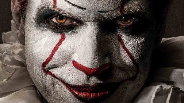 Wallpaper Pennywise, Makeup, Face