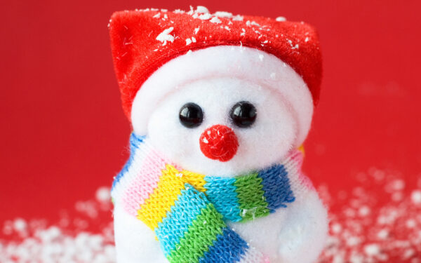 Wallpaper Snowman, Cute