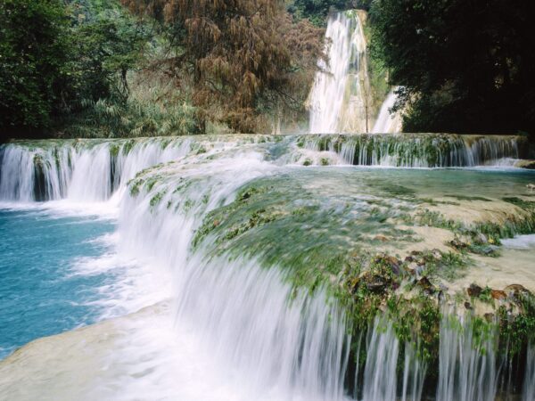 Wallpaper Viejas, Waterfalls, Minas, Mexico