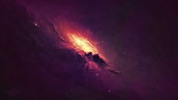 Wallpaper Spiral, Galaxy, Art