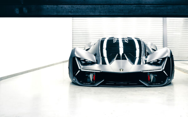 Wallpaper Terzo, Autonomous, Millennio, Lamborghini, Sportcar, Concept