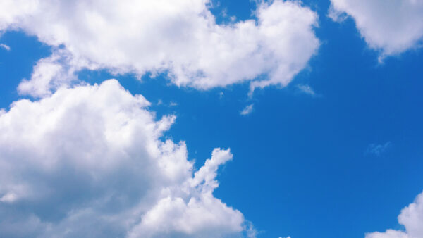 Wallpaper White, And, Clouds, Blue, Desktop, Sky