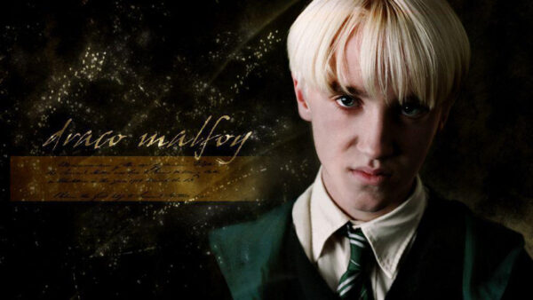 Wallpaper Malfoy, Draco, Green, Wearing, White, Hair, School, Desktop, Dress