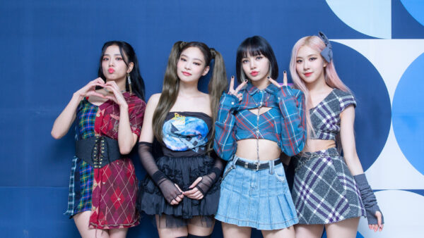 Wallpaper Background, Lisa, Blue, Jennie, K-Pop, WALL, BLACKPINK, Jisoo, Rose