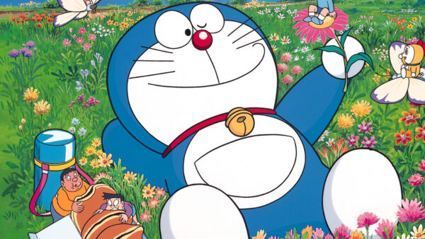 Wallpaper Desktop, Are, Friends, Flower, Doraemon, Garden, And