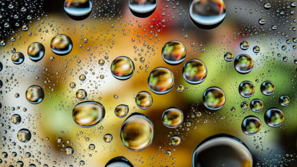 Wallpaper Water, Abstract, Desktop, Mobile, Blur, Drops