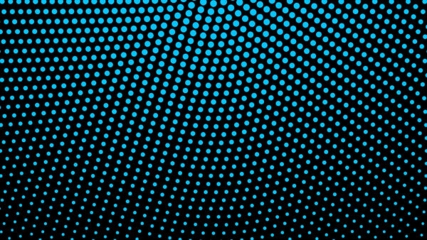 Wallpaper Points, Desktop, Mobile, Blue, Circles, Background, Black, Abstract