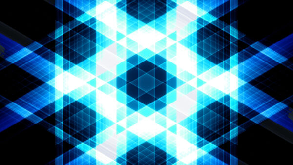 Wallpaper Abstract, Glow, Stars, Triangles, Mobile, Stripes, White, Desktop, Blue