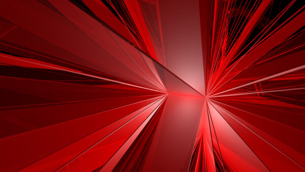 Wallpaper Red, Shapes, Line, Digital, Abstract, Art