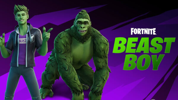 Wallpaper Beast, Fortnite, Boy