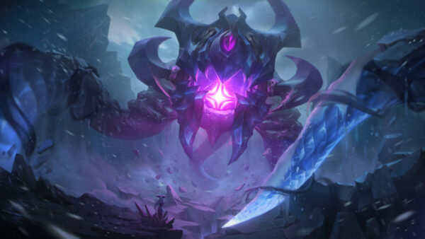 Wallpaper Vel’koz, Legends, League, Lissandra