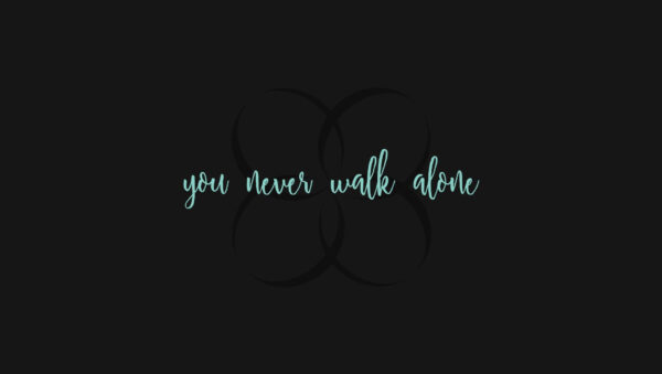 Wallpaper Never, Walk, BTS, Alone, Logo, You