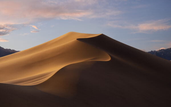 Wallpaper Desert, Mojave, Stock, Day, MacOS