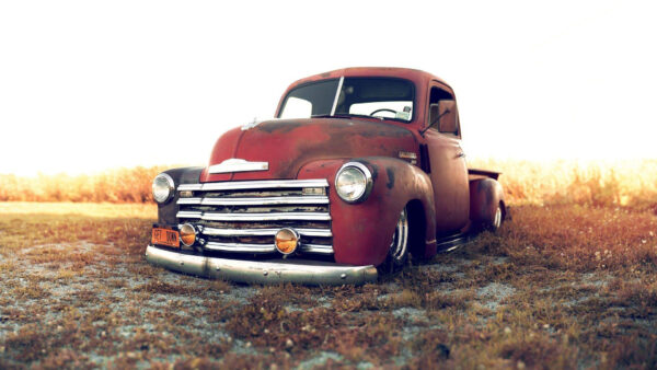 Wallpaper Takuache, Chevy, Truck, Cars, Red