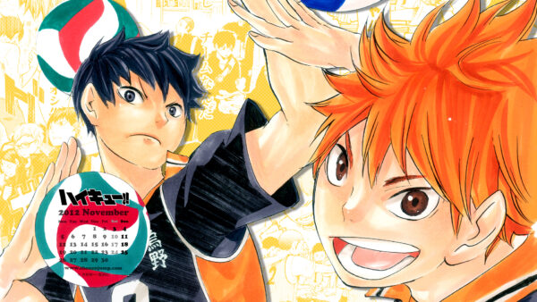 Wallpaper Desktop, And, Haikyu, Nishinoya, Kageyama, Anime