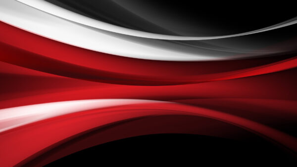 Wallpaper Black, Painting, White, Desktop, Swirl, Red