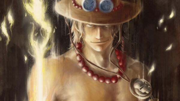 Wallpaper Ace, Hat, One, Piece, Desktop, With, Portgas, Anime